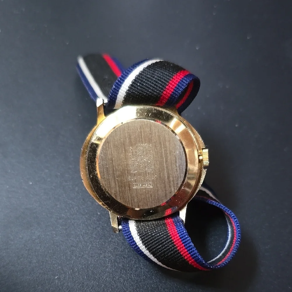 Vintage 70s Spiro Agnew Original Wrist Watch Dirty Time Co. Swiss Works